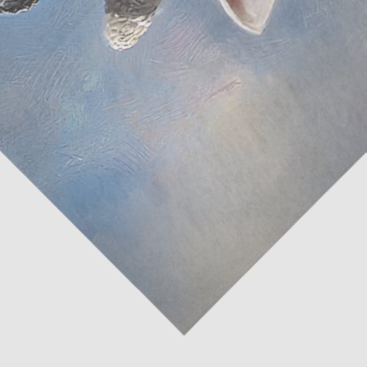 Decoupage Steampunk Fantasy Giraffe Seidenpapier (Ausschnitt)