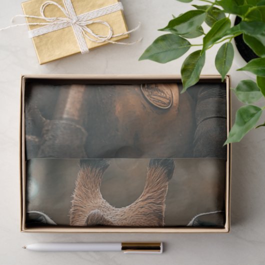 Decoupage Steampunk Giraffe Seidenpapier (Geschenk)