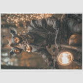 Decoupage Steampunk Giraffe Seidenpapier (Vorderseite)