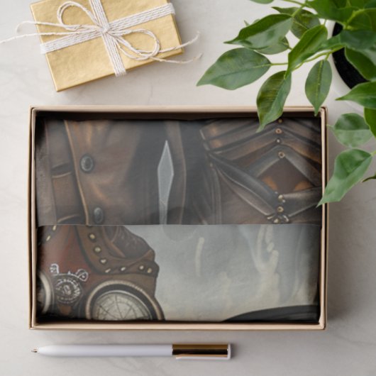 Decoupage Steampunk Gothic Liebe Skeleton Couple Seidenpapier (Geschenk)