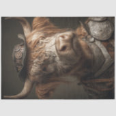 Decoupage Steampunk Highland Diesel Punk Maschinen Seidenpapier (Vorderseite)