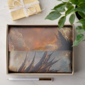 Decoupage Steampunk Majestic Dragon Seidenpapier (Geschenk)