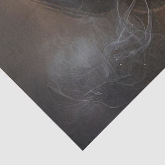 Decoupage Steampunk Mechanischer Monarch Löwe Seidenpapier (Ausschnitt)