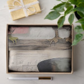 Decoupage Steampunk Mr & Mrs Owl Scrapbooking Seidenpapier (Geschenk)