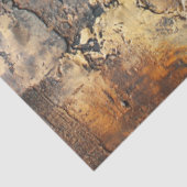 Decoupage Steampunk Patina Rusted Roman Clock Seidenpapier (Ausschnitt)