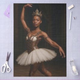 Decoupage Steampunk Royal Ballerina Elegant Seidenpapier