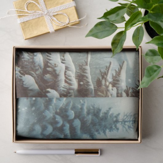 Decoupage Steampunk Santa Riding Weißes Pferd Seidenpapier (Geschenk)