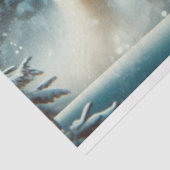 Decoupage Steampunk Santa Riding Weißes Pferd Seidenpapier (Ausschnitt)