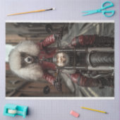 Decoupage Steampunk Standard Poodle Biker Seidenpapier (Basteln)