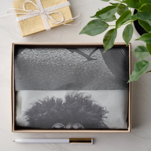 Decoupage Steampunk Standard Poodle Motorradfahrer Seidenpapier (Geschenk)