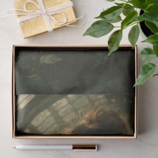 Decoupage Steampunk Victorian Gardener Art Seidenpapier (Geschenk)