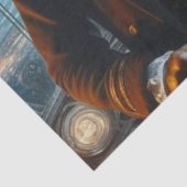 Decoupage Steampunk Victorian Space Air Captain Seidenpapier (Ausschnitt)