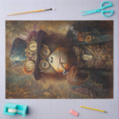 Decoupage Steampunk Viktorianisch Monkey Seidenpapier (Basteln)