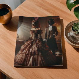 Decoupage Steampunk viktorianische Fantasy-Maskera Seidenpapier