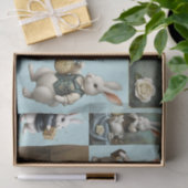 Decoupage Storybook Bunny Seidenpapier (Geschenk)