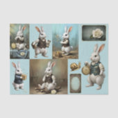 Decoupage Storybook Bunny Seidenpapier (Vorderseite)