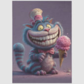 Decoupage Striped Cat from Wonderland Inspiration  Seidenpapier (Vorderseite)