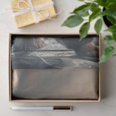 Decoupage Stylish Gitarre Playing Otter Seidenpapier (Geschenk)