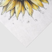 Decoupage Sunflower Sheep Lord is my Shepard Seidenpapier (Ausschnitt)