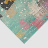 Decoupage-Süßholz-Nussknacker Bubblegum-Rosa Seidenpapier (Ausschnitt)