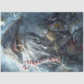 Decoupage Swashbuckling Santa Pirate Seidenpapier (Vorderseite)