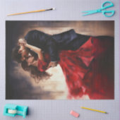 Decoupage Tango Tänzer Tango Tanzen Seidenpapier (Basteln)