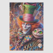 Découpage-Teeparty Fantasy-Art Seidenpapier (Vorderseite)