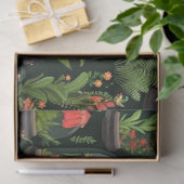 Decoupage Tissue Glass Cloche Terrarias Seidenpapier (Geschenk)