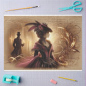 Decoupage Tissue Gothic Viktorianisch Lady Seidenpapier (Basteln)