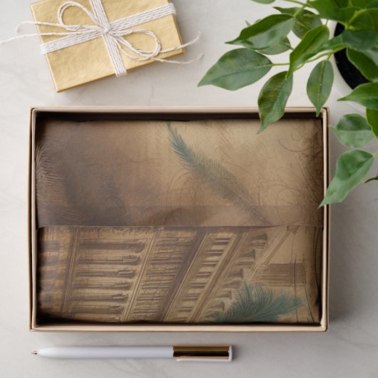 Decoupage Tissue Gothic Viktorianisch Lady Seidenpapier (Geschenk)