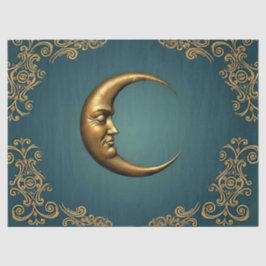 Decoupage Tissue Moon Seidenpapier