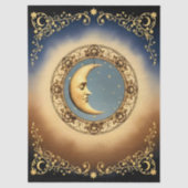 Decoupage Tissue Moon Seidenpapier (Vorderseite)