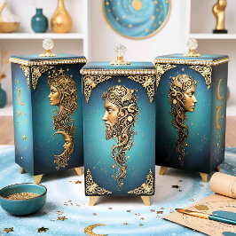 Decoupage Tissue Moon Seidenpapier