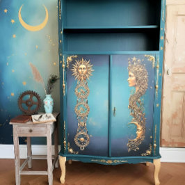 Decoupage Tissue Moon Seidenpapier