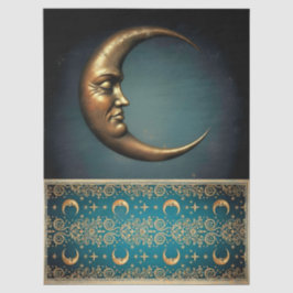 Decoupage Tissue Moon Seidenpapier