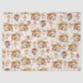 Decoupage Tissue Mushrooms Fungi Herbstlaube Seidenpapier (Vorderseite)