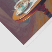 Decoupage Tissue Paper Art Deco Lady Seidenpapier (Ausschnitt)