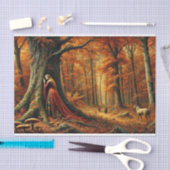 decoupage tissue paper mer hersftkleuren seidenpapier (Handwerk)