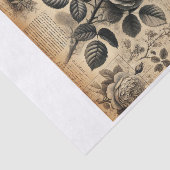 decoupage tissue paper , rozen seidenpapier (Ausschnitt)