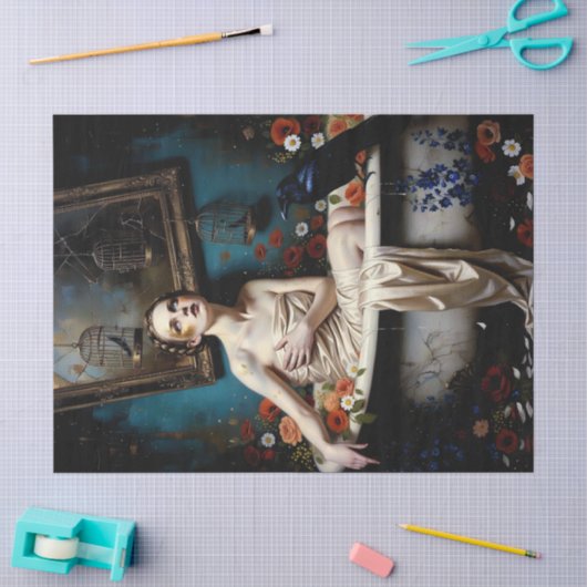 Decoupage Tissue Paper Seidenpapier (Basteln)