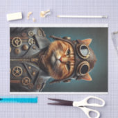 decoupage tissue paper , steampunk seidenpapier (Handwerk)