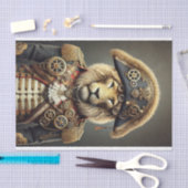 decoupage tissue paper , steampunk seidenpapier (Handwerk)