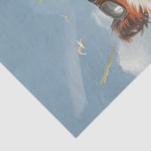 Decoupage Tropical Racoons Surf Squad Seidenpapier (Ausschnitt)