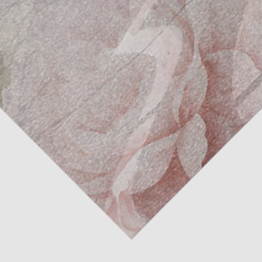 Decoupage USA Floral Collage Seidenpapier (Ausschnitt)