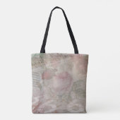 Decoupage USA Floral Collage Tasche (Rückseite)