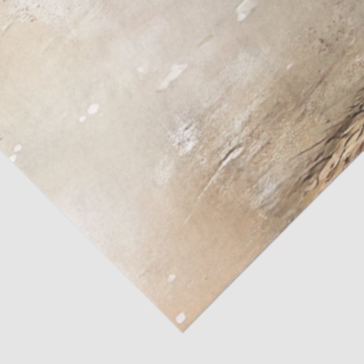 Decoupage Valentine Rustikales Herz mit Wein Seidenpapier (Ausschnitt)