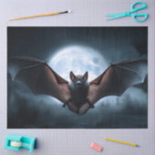 Decoupage Vampire Gothic Bat Moon Seidenpapier (Basteln)