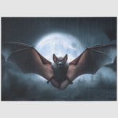 Decoupage Vampire Gothic Bat Moon Seidenpapier (Vorderseite)
