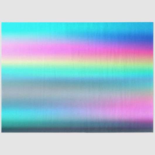 Decoupage Vibranent Gradient Color Green Pink Lila Seidenpapier (Vorderseite)