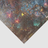 Decoupage Vibranly Abstrakt Lion Vinyl Platten Sho Seidenpapier (Ausschnitt)